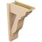 Ekena Millwork 8-in W x 18-in D x 30-in H Funston Trad Rough Cedar Woodgrain TimberThane Outlooker, Primed Tan OUTUR080X18X30FST04RCPR - alternate 2